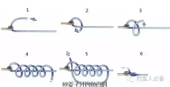 鱼钩绑线再也不求人，绑线图解大全！